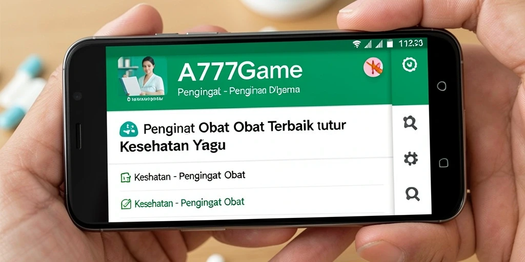 Tampilan antarmuka A777GAME yang informatif dan mudah digunakan.