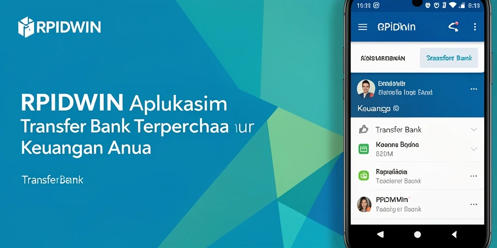 Antarmuka RPIDWIN yang intuitif untuk Transfer Bank.