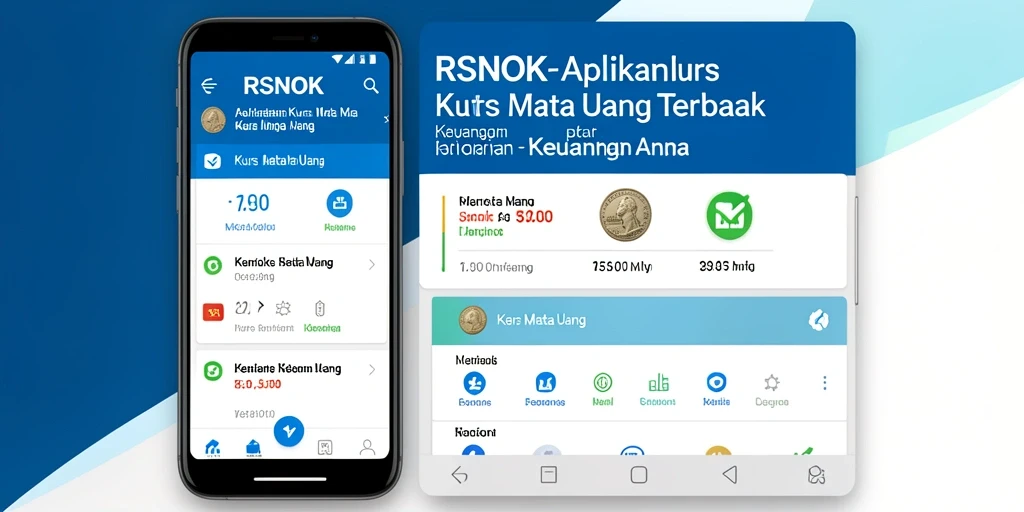Tampilan antarmuka utama RSNOK yang sederhana dan informatif.